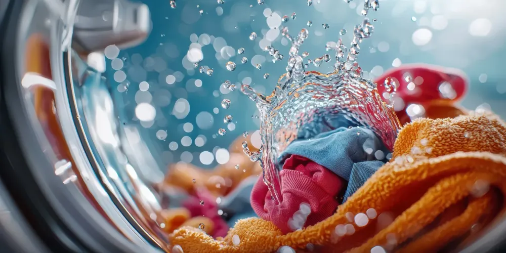 Lavage de vêtements près de Acquigny